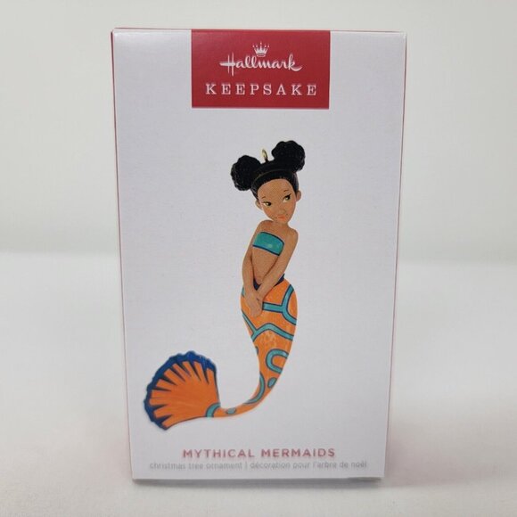 Hallmark Ornament Mythical Mermaids 2023 NEW 1st in the series # 1 mermaid - Picture 2 of 4